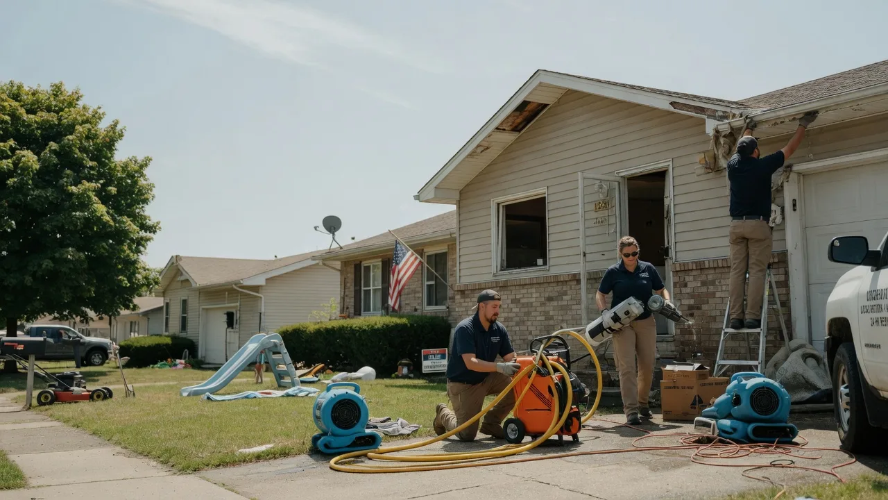 Water Damage Restoration in Sanders, KY near me